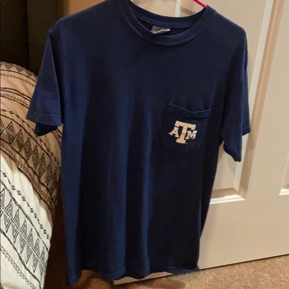 navy blue Texas A&M tshirt